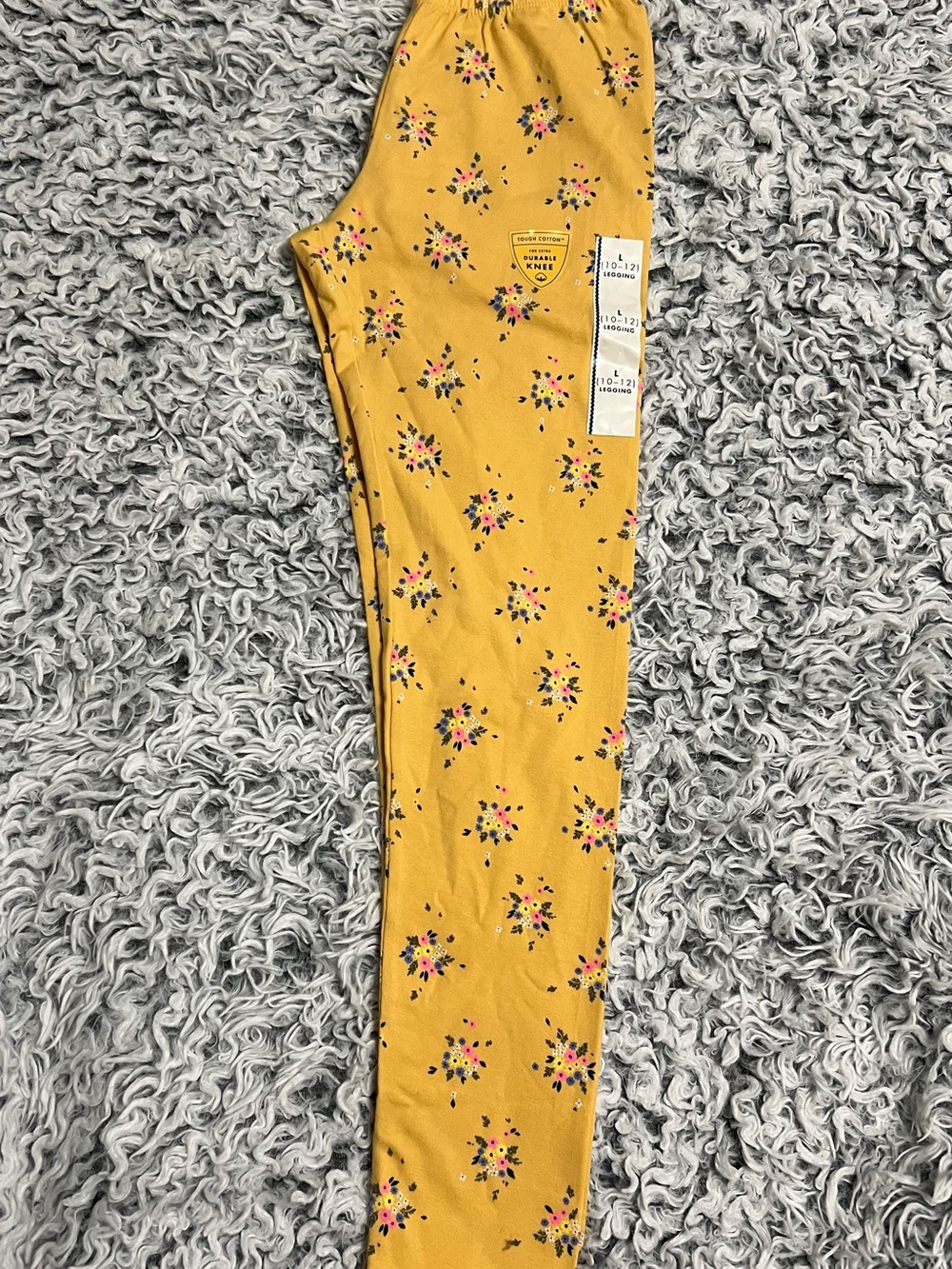 Cat & Jack Floral Girls' Stretch Leggings